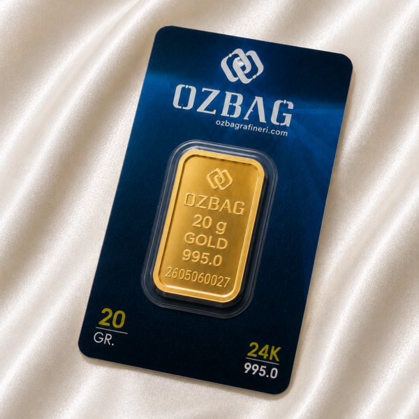 ÖZBAĞ 20 Gr Külçe Altın
