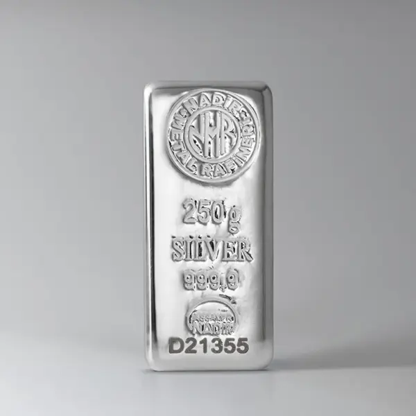 NadirGold 250 Gr Gümüş Külçe