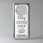 NadirGold 500 Gr Gümüş Külçe