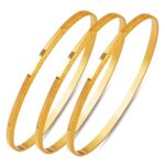 Ajda Kibrit Çöpü SİMLİ 22 Ayar Bilezik Altın (3*12) 36 gr.