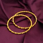 Burma 22 Ayar Altın Bilezik (2*11) 22 gr. - Görsel 4
