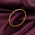 Burma 22 Ayar Altın Bilezik (4*9) 36 gr. - Görsel 3