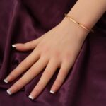 Ajda 14 Ayar Altın Kelepçe Bileklik - Görsel 3