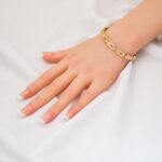 Tiffany 14 Ayar Altın Kelepçe Bilezik - Görsel 3