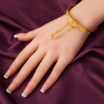 Ajda Kalemli Tokalı 14 Ayar Kelepçe Bilezik - Görsel 3