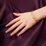 Versage 14 Ayar Kelepçe Kadın Altın Bilezik - Görsel 4