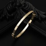 Versage 14 Ayar Altın Kelepçe Bilezik - Görsel 6