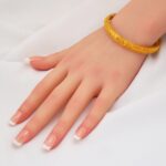Hint işi 22 Ayar Altın Kelepçe Bileklik - Görsel 3