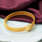 Sepet 22 Ayar Altın Kelepçe Bilezik 31 Gr. - Görsel 5