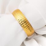25 gr Mega 22 Ayar Altın Bilezik (2 cm Enli) - Görsel 3