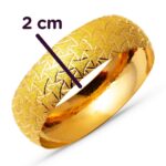30 gr Mega 22 Ayar Altın Bilezik ( 2 cm Enli) - Görsel 7