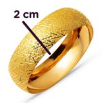 30 gr 22 Ayar Altın Mega Bilezik (2 cm Enli) - Görsel 5