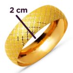 30 gr 22 Ayar Altın Mega Bilezik (2 cm Enli) - Görsel 4