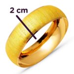 27 gr. 22 Ayar Altın Mega Bilezik (2 cm Enli) - Görsel 4