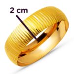 25 gr Mega 22 Ayar Altın Bilezik (2 cm Enli) - Görsel 4