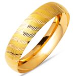 19 gr. 22 Ayar Altın Bilezik (1,5 cm Enli)