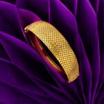 Taşsız Sepet Altın Kelepçe Bilezik - Görsel 6