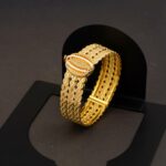 14 Ayar Saç Örgüsü Burmalı Altın Bilezik - Görsel 3