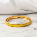 Setinalı 22 Ayar Altın Bilezik 7,60 Gr. - Görsel 4