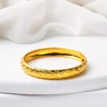 1 cm. Enli 8 Ayar Altın Bilezik - Görsel 3