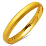 Setina 1 cm Enli 8 Ayar Altın Bilezik - Görsel 2