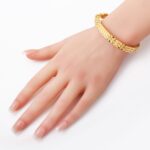 Rolex Sarı Altın Hint İşi Bilezik - Görsel 3