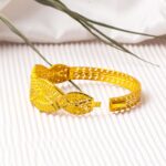 Taşsız Hint Altın Kelepçe Bilezik - Görsel 5