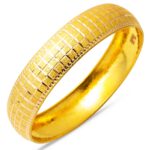 1,5 cm Enli 14 Ayar Altın Bilezik 11 gr. - Görsel 2