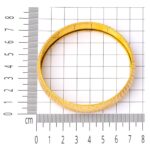 1,5 cm Enli 14 Ayar Altın Bilezik 11 gr. - Görsel 5