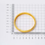 1 cm. Enli 14 Ayar Altın Bilezik - Görsel 5