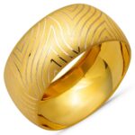3 cm Enli 14 Ayar Mega Altın Bilezik 22 Gr - Görsel 2