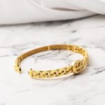 Trend 14 Ayar Kelepçe Altın Bilezik - Görsel 4
