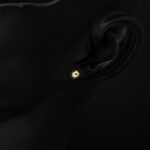 14 Ayar Altın Top Küpe 5 mm. - Görsel 6