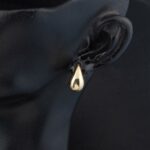 Bottega Ufak Boy 14 Ayar Altın Küpe - Görsel 4