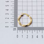 Versage Burma Halka Küpe 3 cm. Çaplı - Görsel 6