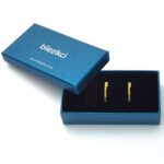 Burgu 2 cm Çaplı 22 Ayar Altın Küpe - Görsel 4