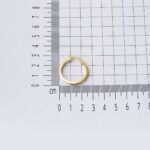 Kartiyer 14 Ayar Altın 3 cm. Çaplı Halka Küpe - Görsel 6