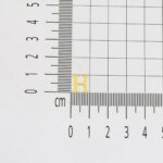 14 Ayar H Harfi Altın Minimal Küpe - Görsel 6