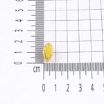 14 Ayar Oval Taşlı Hasır Altın Küpe - Görsel 6
