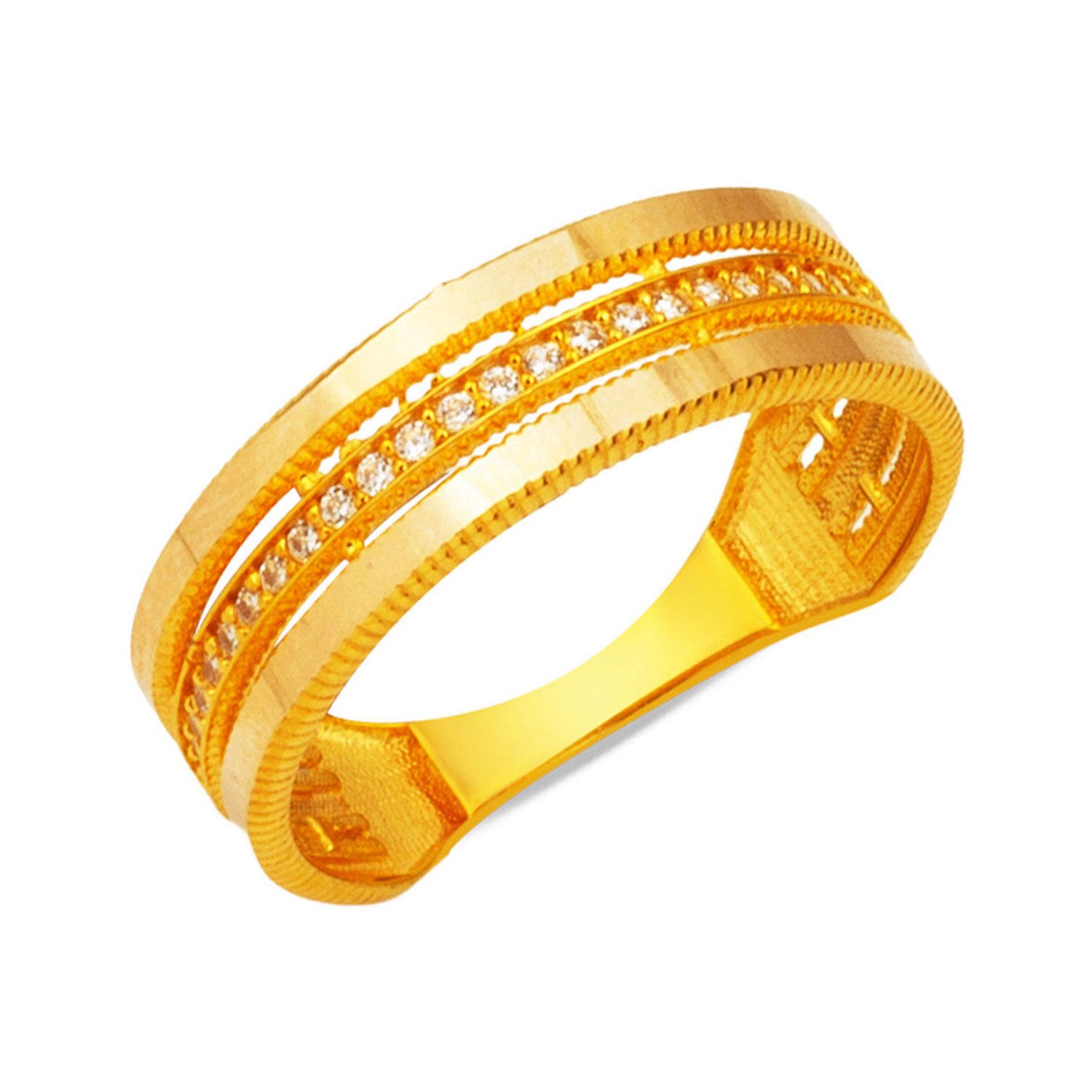 1785498664_9584.jpg Ajda Model Altın Yüzük - Görsel 1