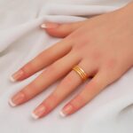 Ajda Model Altın Yüzük - Görsel 3