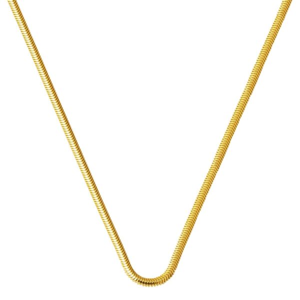 14 Ayar Altın 2 mm. Balıksırtı Zincir 60 cm