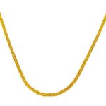 14 Ayar Altın Burma Zincir - 50 cm - Görsel 5