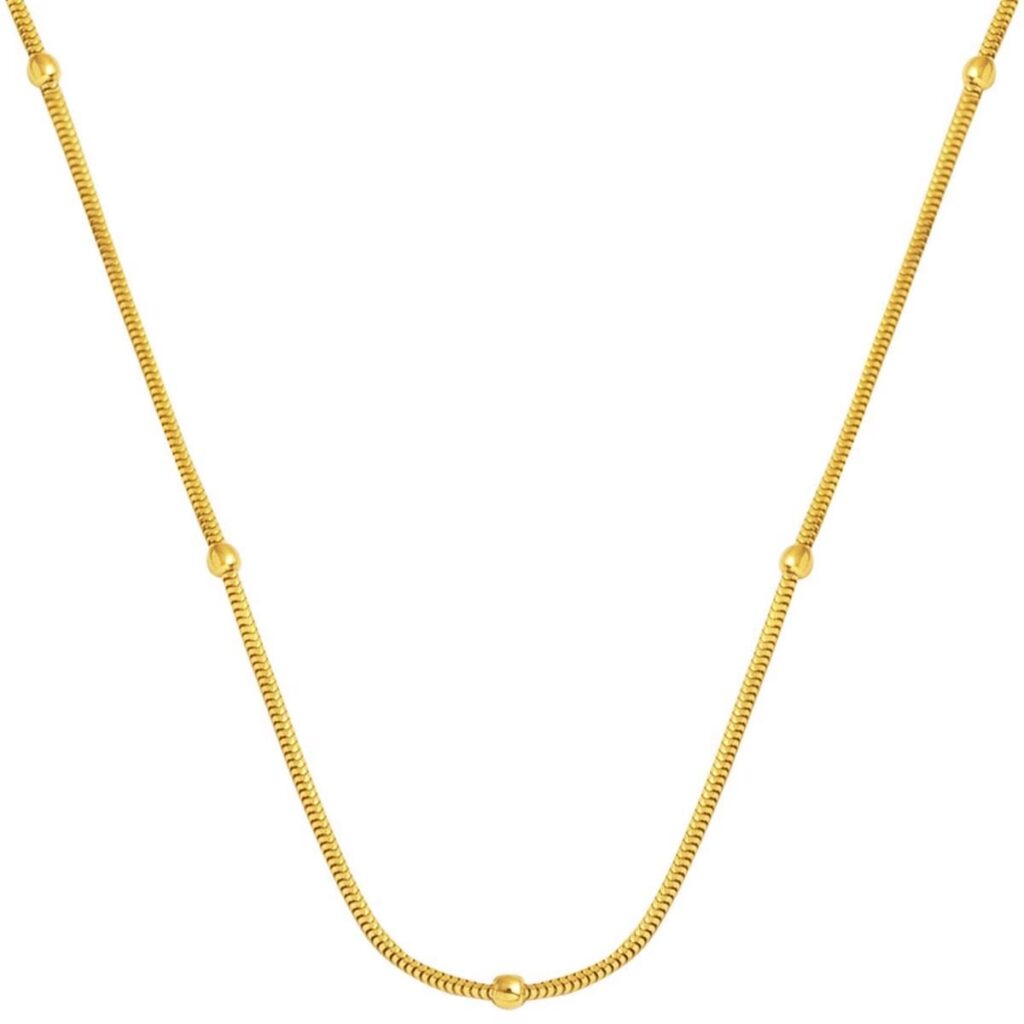 14 Ayar İtalyan Altın Zincir Kolye 60 cm.