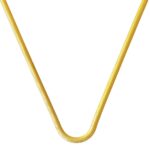 3mm. Enli Balıksırtı 14 Ayar Altın Zincir Kolye 65cm.