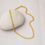 4 mm. Örgü 14 Ayar Altın Zincir 50 Cm. - Görsel 3