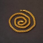 Kalın Güverse Zincir 14 Ayar Altın (6mm Enli) 65 cm. - Görsel 4