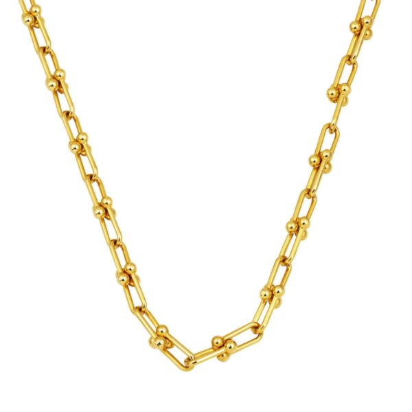 Altın Tiffany Zincir Kolye 14 Ayar