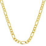 65 cm. 14 Ayar Figaro Altın Zincir (3,5mm) - Görsel 7