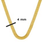 Bismark 14 Ayar Altın Zincir 50 cm. - Görsel 5